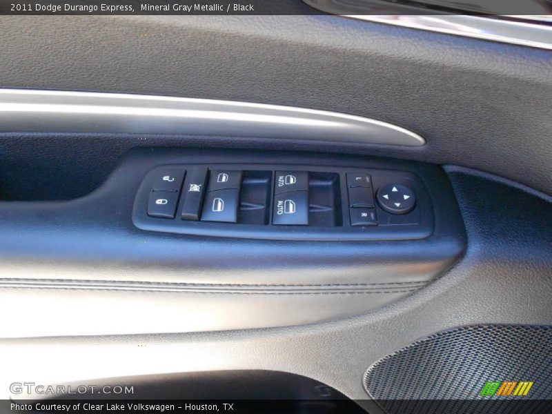 Mineral Gray Metallic / Black 2011 Dodge Durango Express