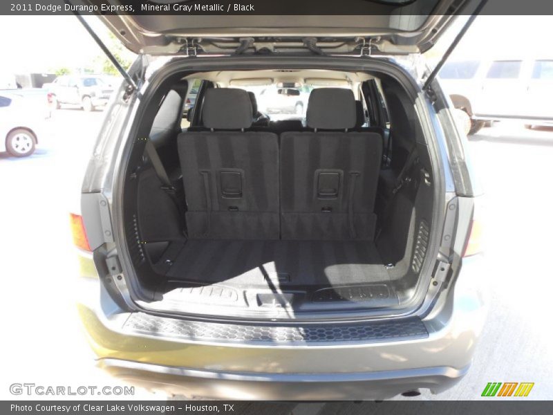 Mineral Gray Metallic / Black 2011 Dodge Durango Express