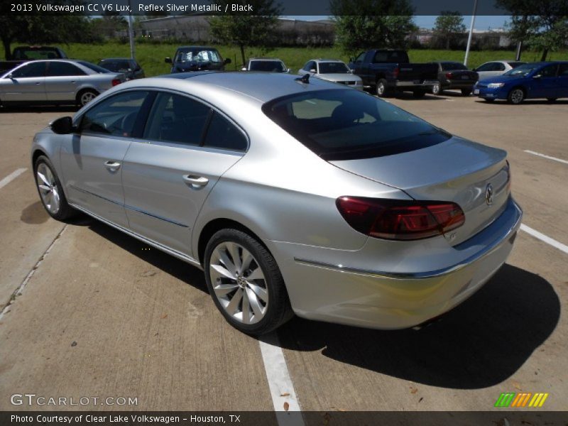 Reflex Silver Metallic / Black 2013 Volkswagen CC V6 Lux