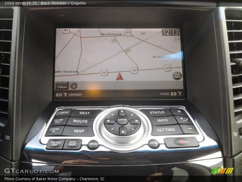 Black Obsidian / Graphite 2009 Infiniti FX 35