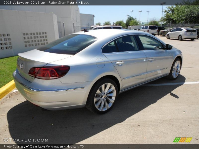 Reflex Silver Metallic / Black 2013 Volkswagen CC V6 Lux
