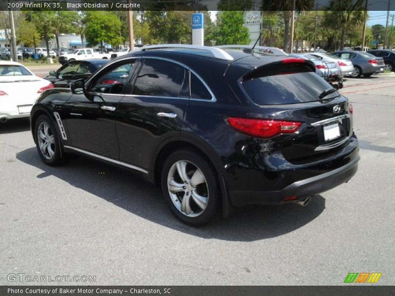 Black Obsidian / Graphite 2009 Infiniti FX 35