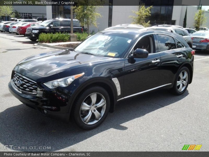 Black Obsidian / Graphite 2009 Infiniti FX 35