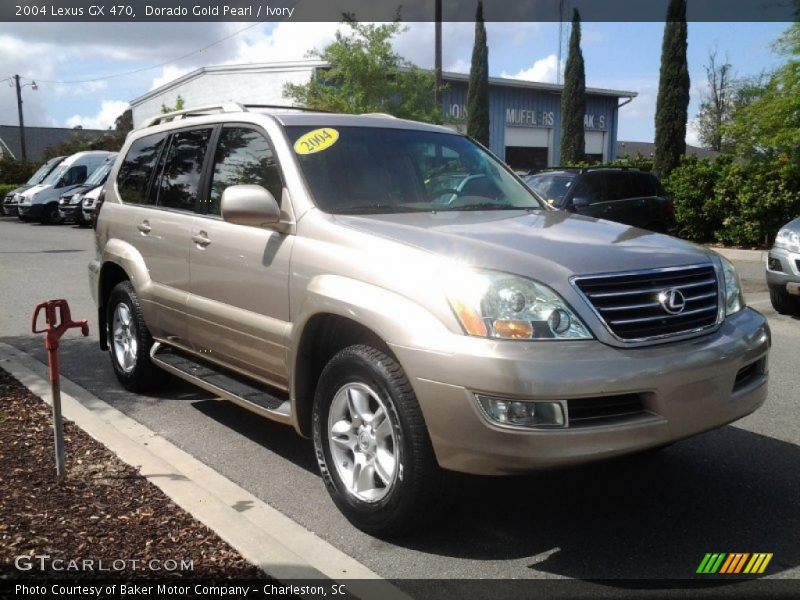 Dorado Gold Pearl / Ivory 2004 Lexus GX 470