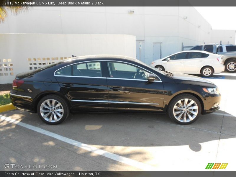 Deep Black Metallic / Black 2013 Volkswagen CC V6 Lux
