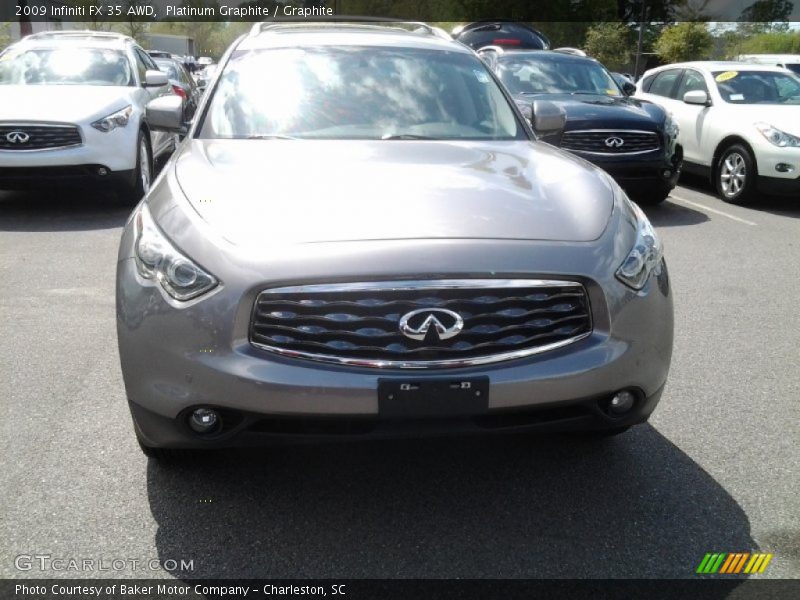Platinum Graphite / Graphite 2009 Infiniti FX 35 AWD