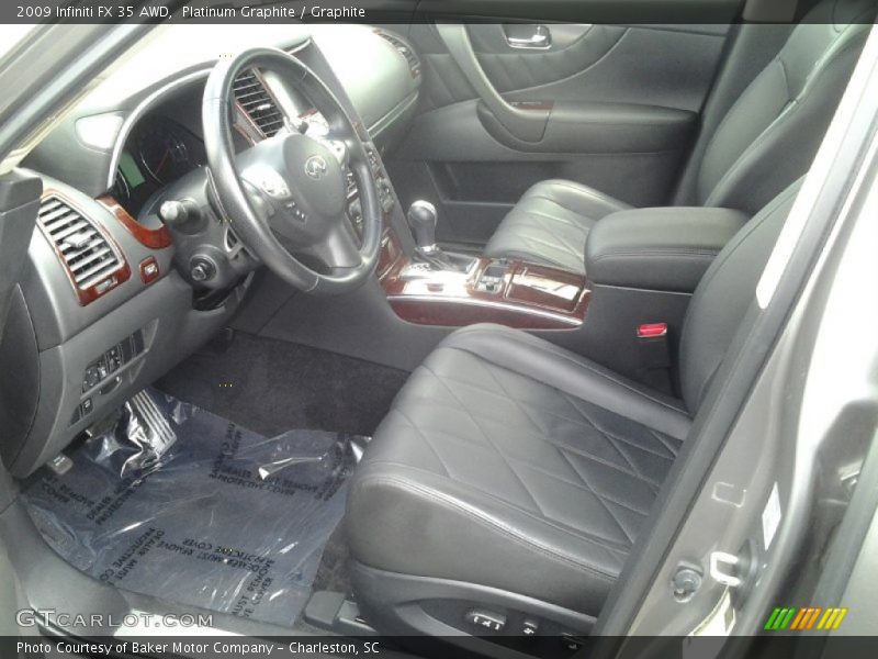 Platinum Graphite / Graphite 2009 Infiniti FX 35 AWD