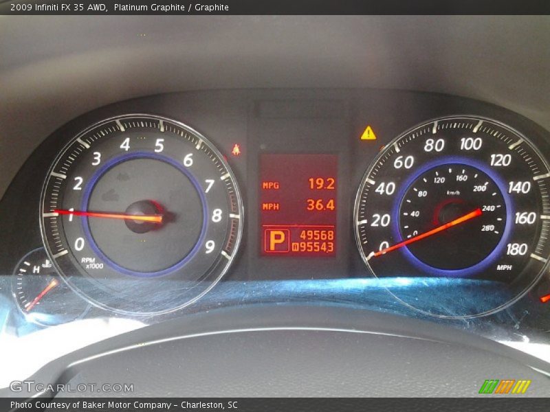 Platinum Graphite / Graphite 2009 Infiniti FX 35 AWD