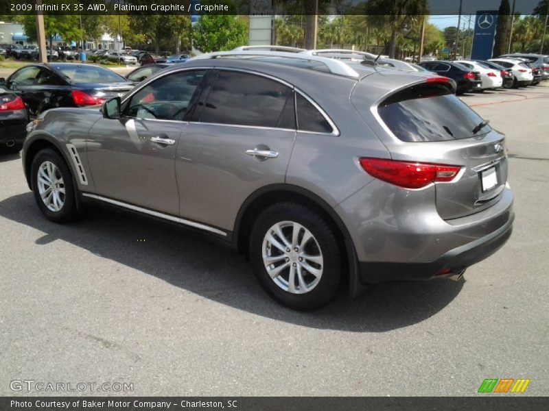Platinum Graphite / Graphite 2009 Infiniti FX 35 AWD