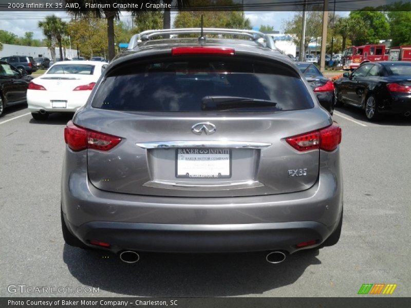 Platinum Graphite / Graphite 2009 Infiniti FX 35 AWD