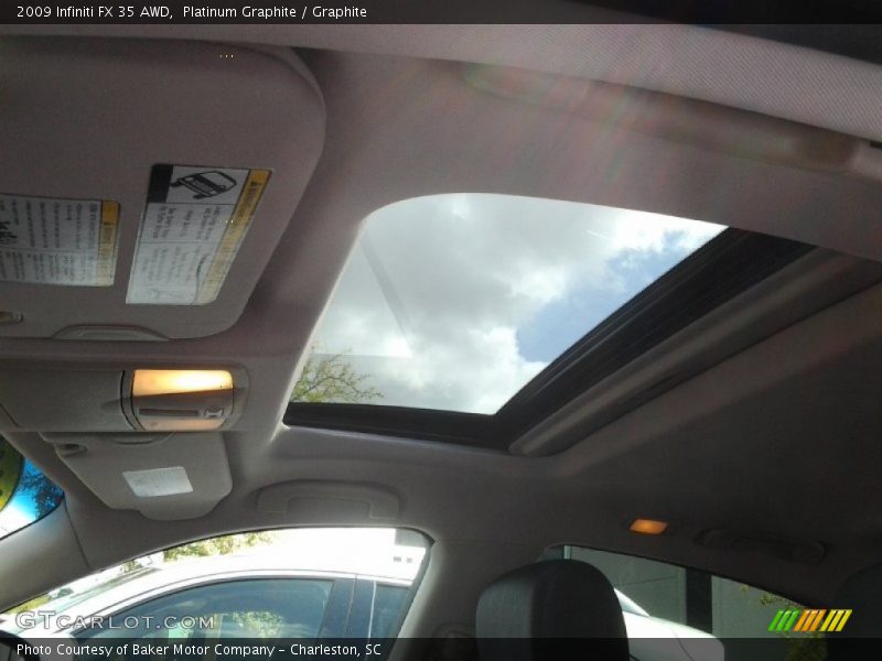 Platinum Graphite / Graphite 2009 Infiniti FX 35 AWD