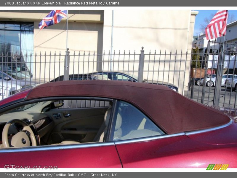 Radiance Red Metallic / Caramel 2008 Jaguar XK XKR Convertible