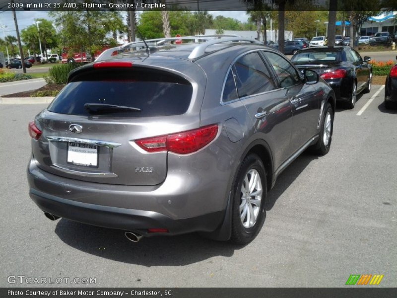 Platinum Graphite / Graphite 2009 Infiniti FX 35 AWD