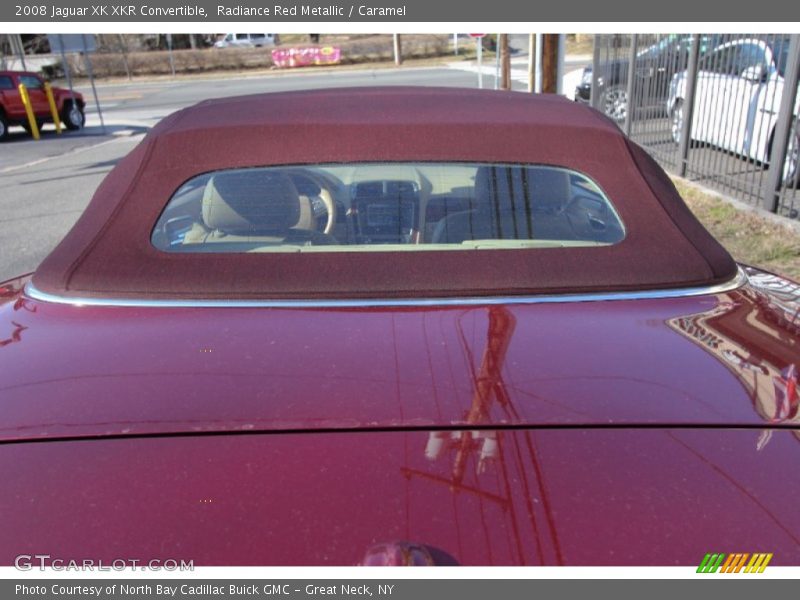 Radiance Red Metallic / Caramel 2008 Jaguar XK XKR Convertible