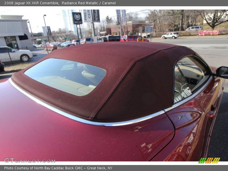 Radiance Red Metallic / Caramel 2008 Jaguar XK XKR Convertible