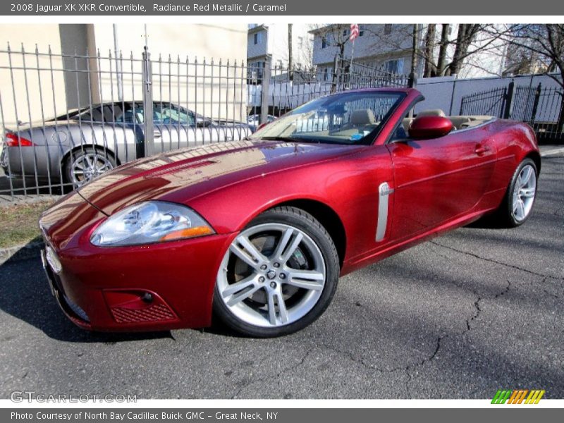 Front 3/4 View of 2008 XK XKR Convertible