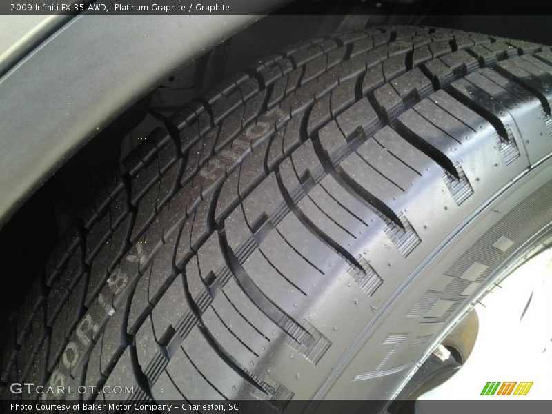 Platinum Graphite / Graphite 2009 Infiniti FX 35 AWD