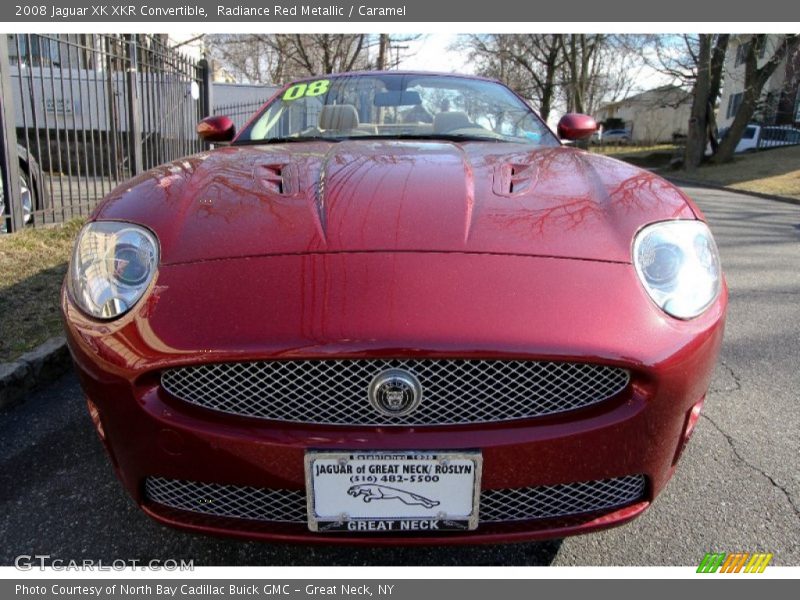 Radiance Red Metallic / Caramel 2008 Jaguar XK XKR Convertible