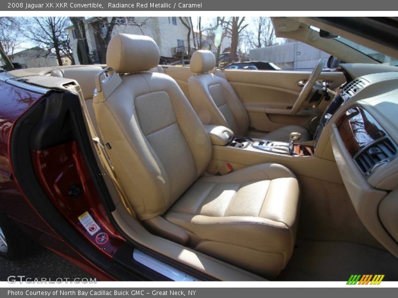 Radiance Red Metallic / Caramel 2008 Jaguar XK XKR Convertible