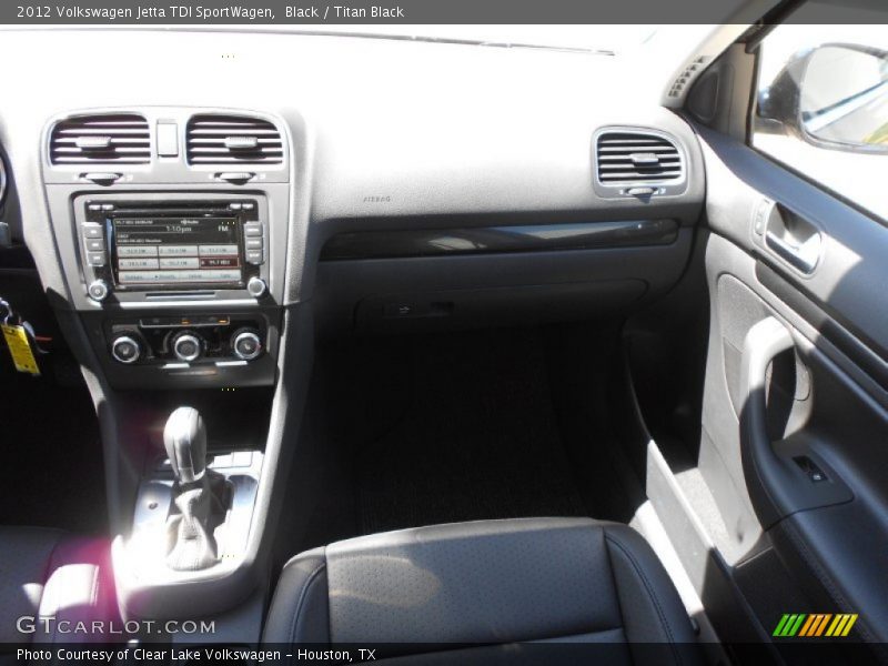 Black / Titan Black 2012 Volkswagen Jetta TDI SportWagen