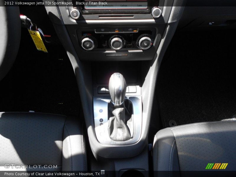 Black / Titan Black 2012 Volkswagen Jetta TDI SportWagen