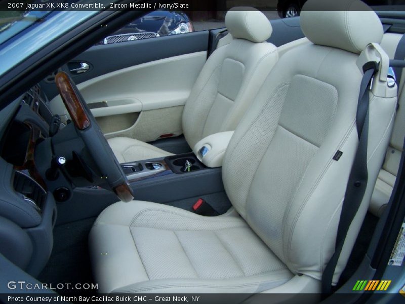  2007 XK XK8 Convertible Ivory/Slate Interior