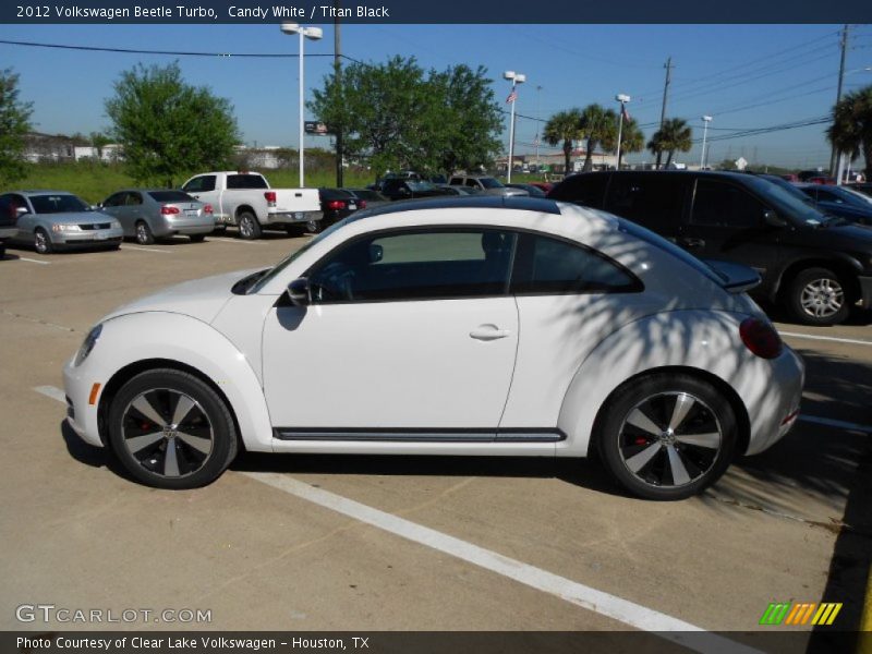 Candy White / Titan Black 2012 Volkswagen Beetle Turbo