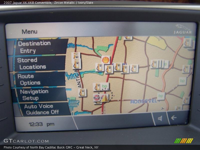 Navigation of 2007 XK XK8 Convertible