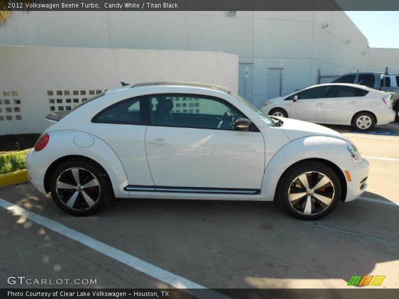 Candy White / Titan Black 2012 Volkswagen Beetle Turbo