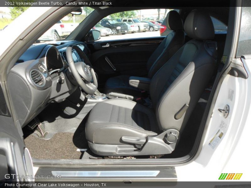 Candy White / Titan Black 2012 Volkswagen Beetle Turbo