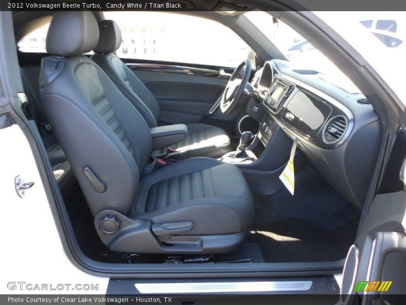 Candy White / Titan Black 2012 Volkswagen Beetle Turbo