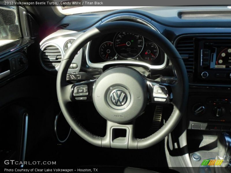 Candy White / Titan Black 2012 Volkswagen Beetle Turbo