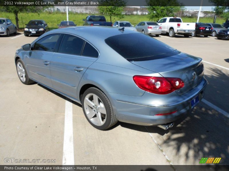 Iron Gray Metallic / Black 2012 Volkswagen CC Lux Plus
