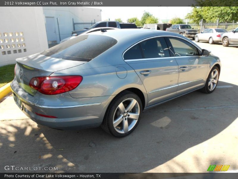 Iron Gray Metallic / Black 2012 Volkswagen CC Lux Plus