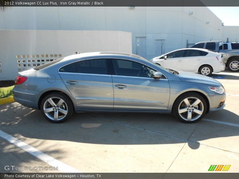 Iron Gray Metallic / Black 2012 Volkswagen CC Lux Plus