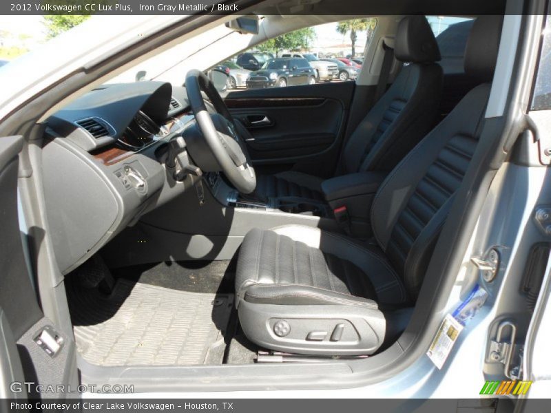 Iron Gray Metallic / Black 2012 Volkswagen CC Lux Plus