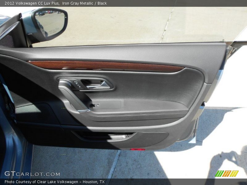 Iron Gray Metallic / Black 2012 Volkswagen CC Lux Plus