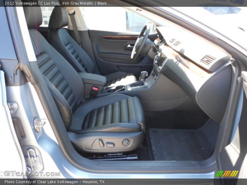 Iron Gray Metallic / Black 2012 Volkswagen CC Lux Plus