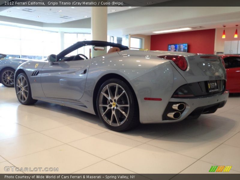  2012 California  Grigio Titanio (Gray Metallic)