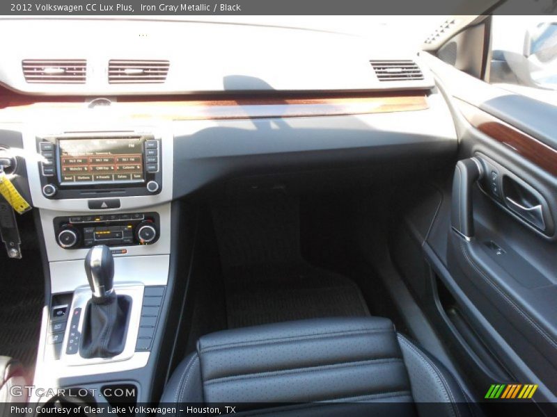 Iron Gray Metallic / Black 2012 Volkswagen CC Lux Plus
