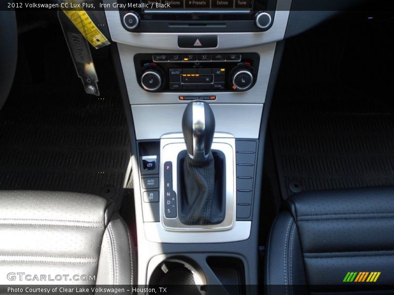 Iron Gray Metallic / Black 2012 Volkswagen CC Lux Plus