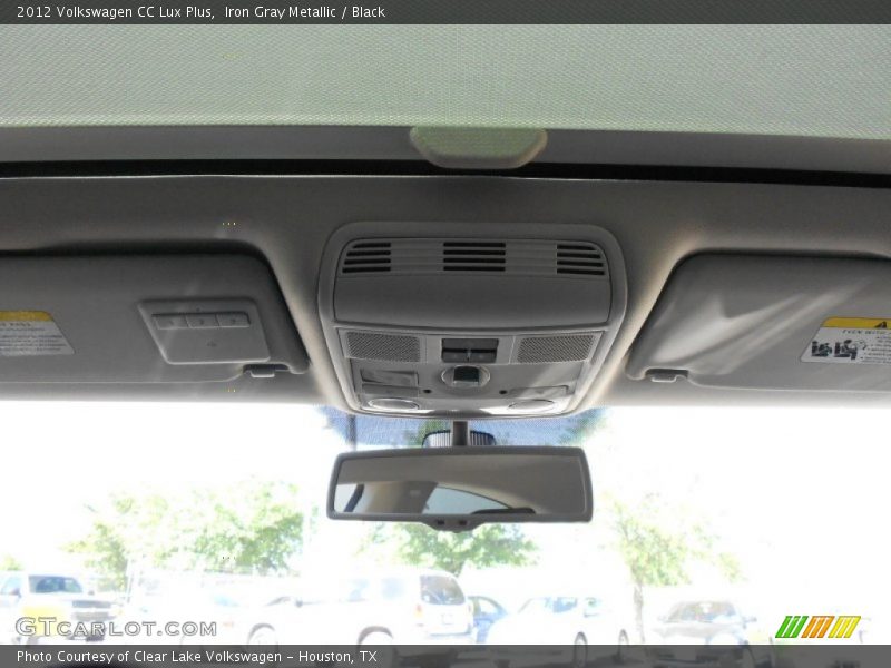 Iron Gray Metallic / Black 2012 Volkswagen CC Lux Plus