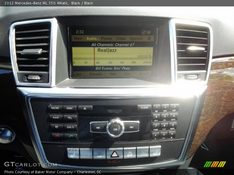 Black / Black 2012 Mercedes-Benz ML 350 4Matic