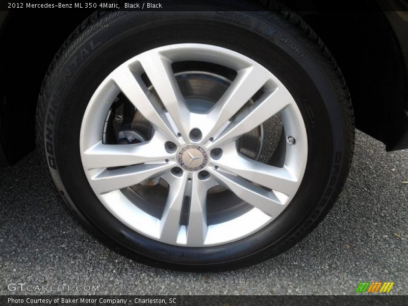 Black / Black 2012 Mercedes-Benz ML 350 4Matic