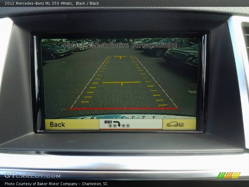 Black / Black 2012 Mercedes-Benz ML 350 4Matic