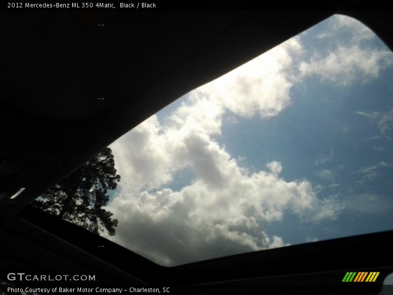 Black / Black 2012 Mercedes-Benz ML 350 4Matic