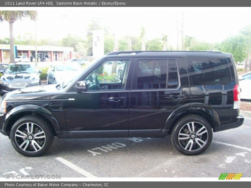 Santorini Black Metallic / Ebony/Ebony 2011 Land Rover LR4 HSE