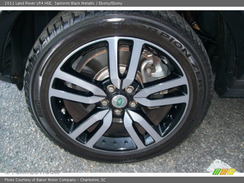 Santorini Black Metallic / Ebony/Ebony 2011 Land Rover LR4 HSE