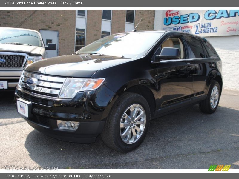 Black / Camel 2009 Ford Edge Limited AWD