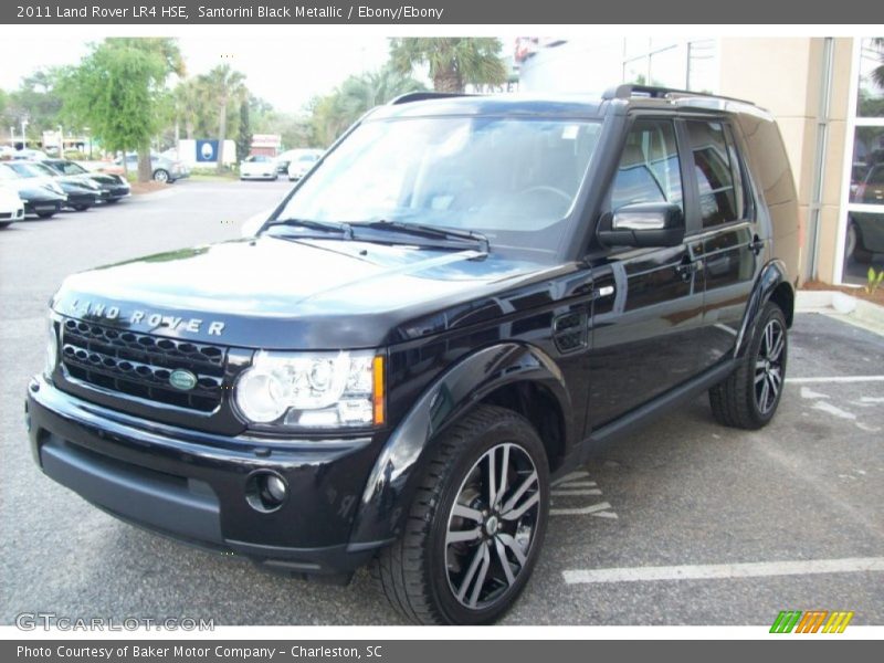 Santorini Black Metallic / Ebony/Ebony 2011 Land Rover LR4 HSE